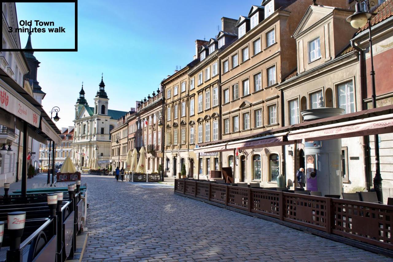 Sasiad Syrenki - Old Town Apartment Varsó Kültér fotó