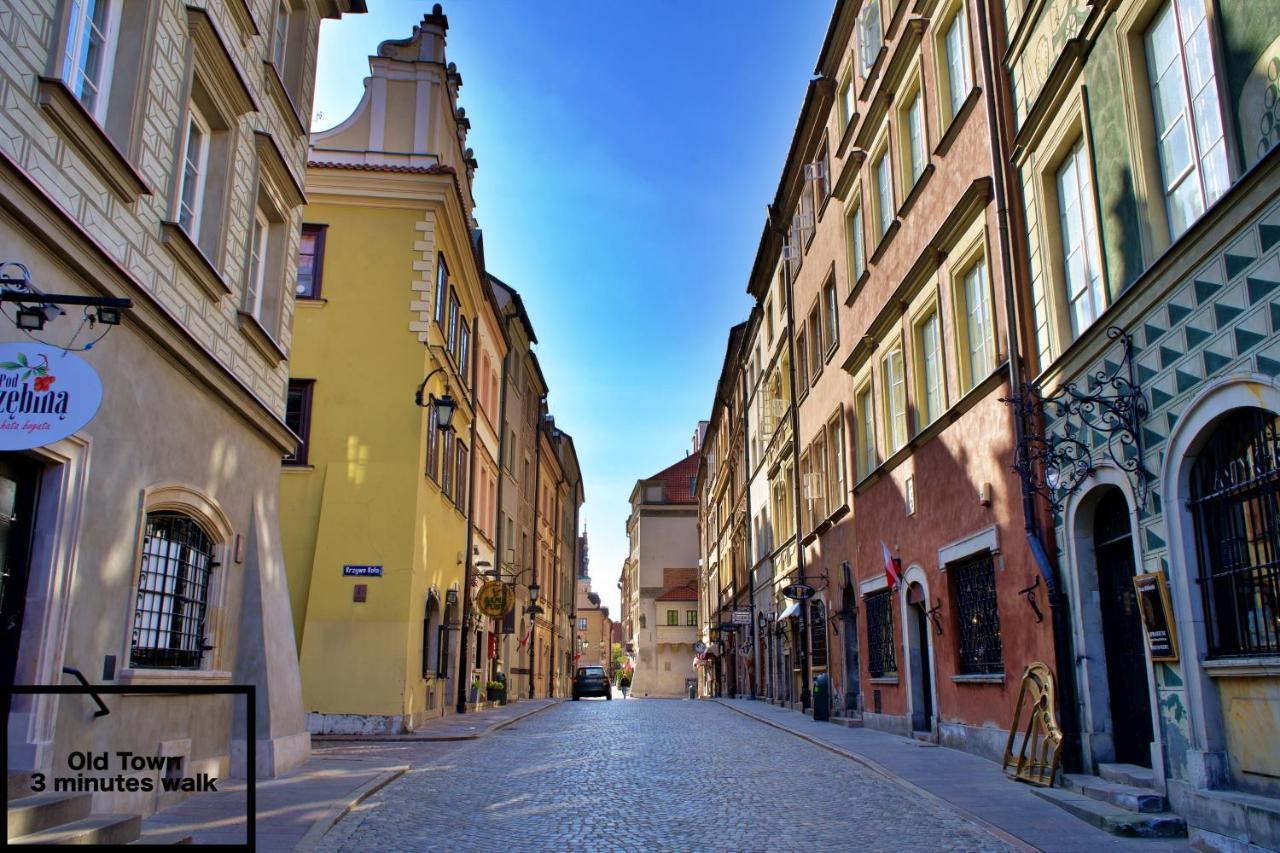 Sasiad Syrenki - Old Town Apartment Varsó Kültér fotó