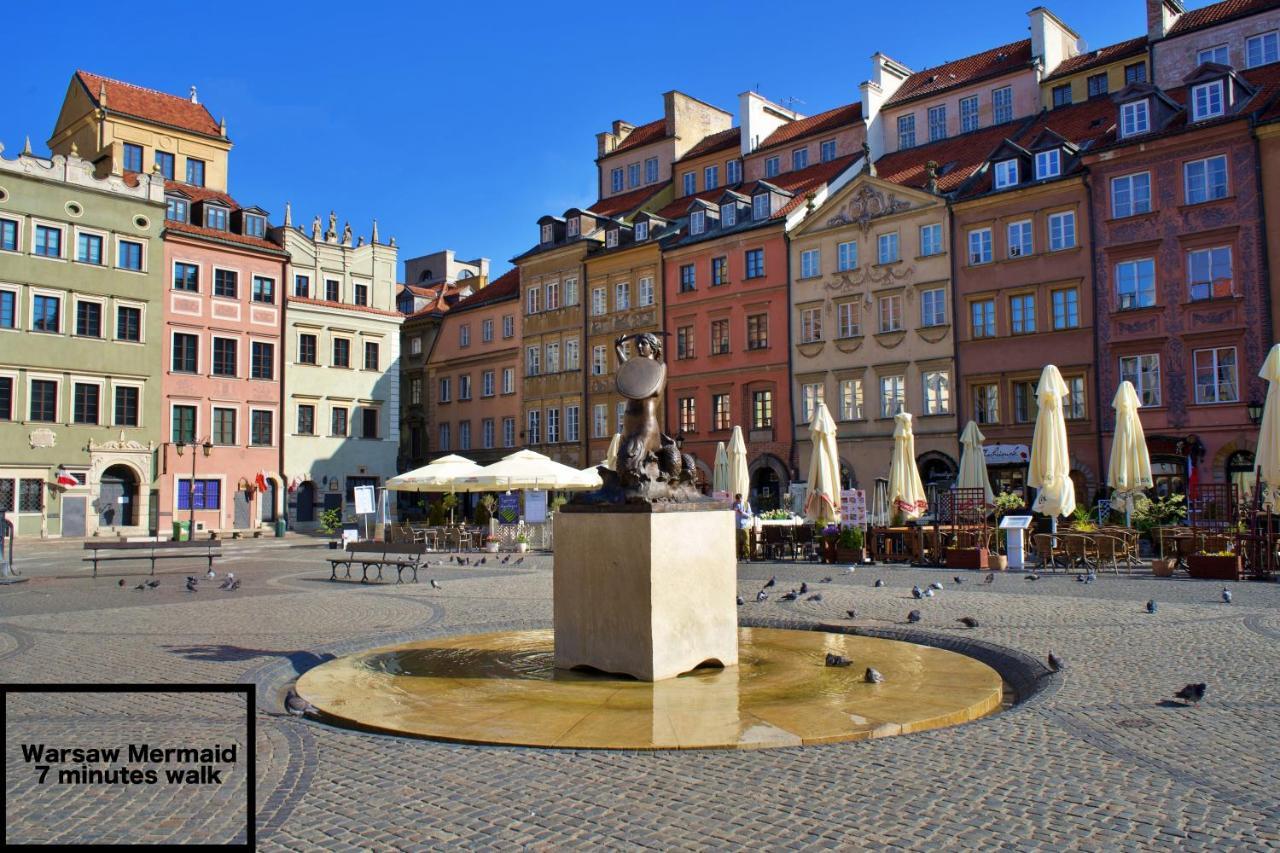 Sasiad Syrenki - Old Town Apartment Varsó Kültér fotó